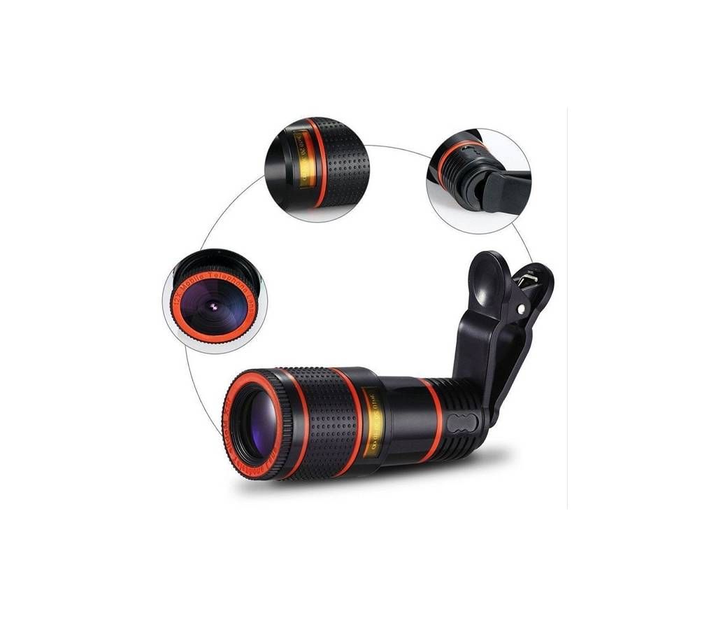 8X Mobile Phone Telescope