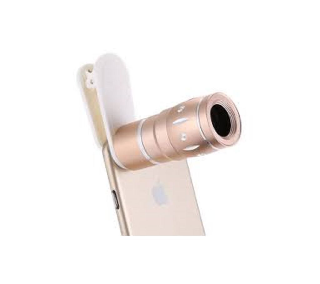 10X Metal Zoom + Blur Mobile Lens