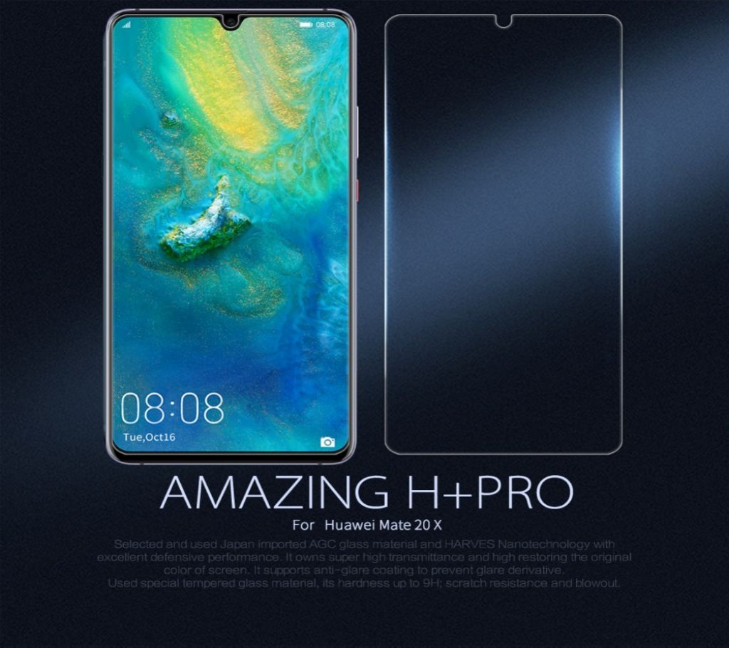 Amazing H+ Pro Tempered Glass Screen Protector for huawei mate 20 x