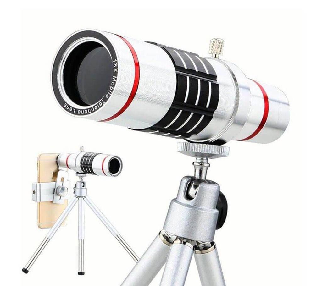 18x zoom telescope lens