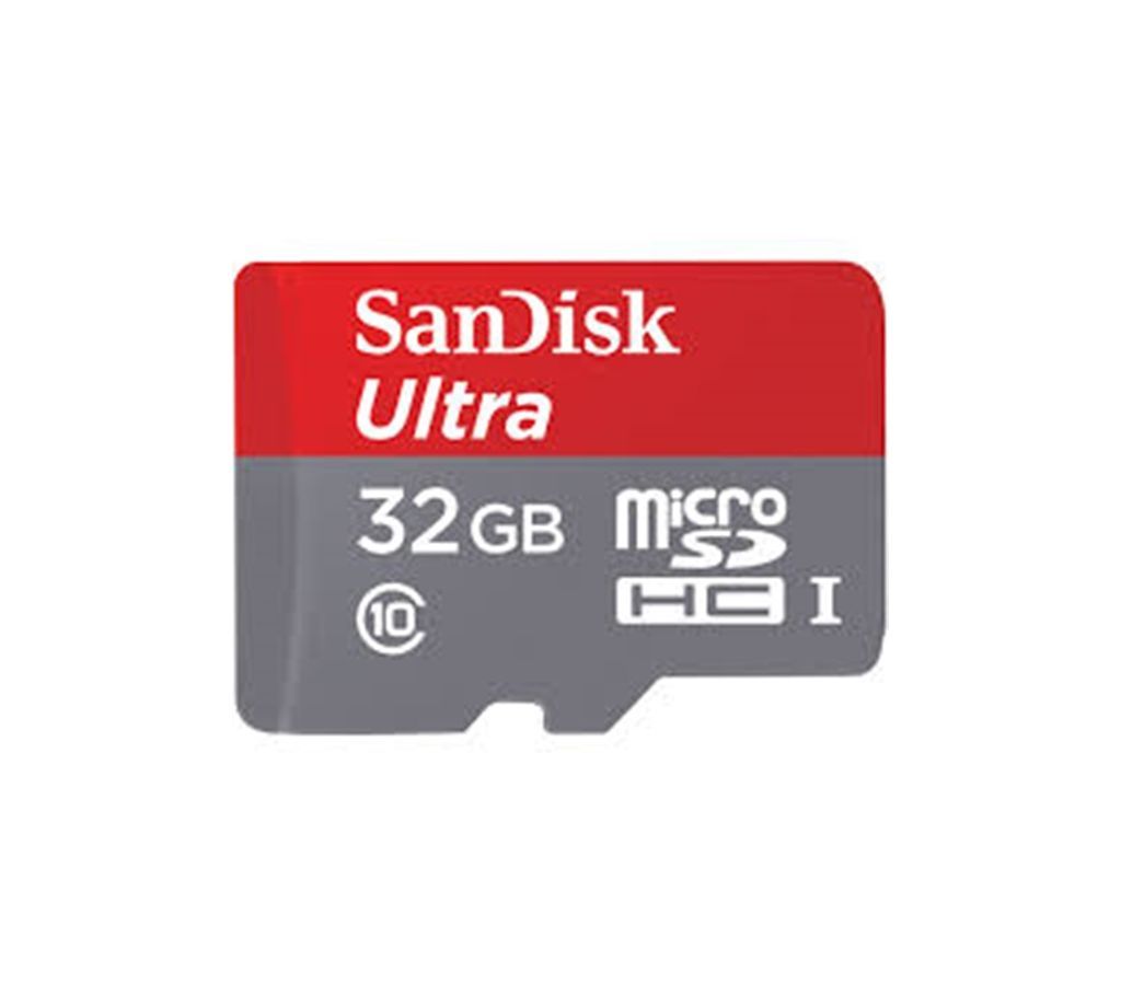 SanDisk Ultra microSDHC Card UHS-I Class 10 - 32 gb