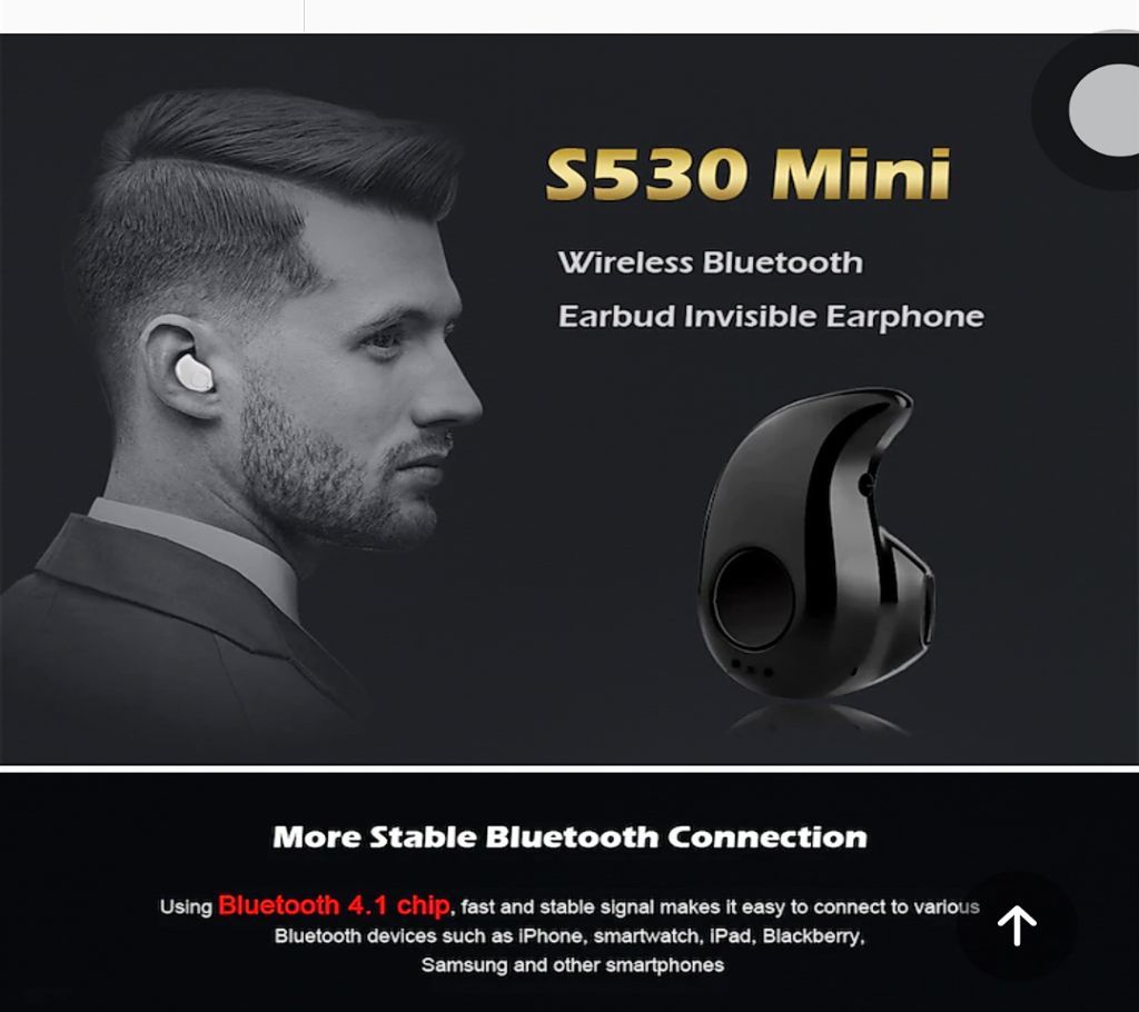 S530 Mini Bluetooth Wireless Earphone 