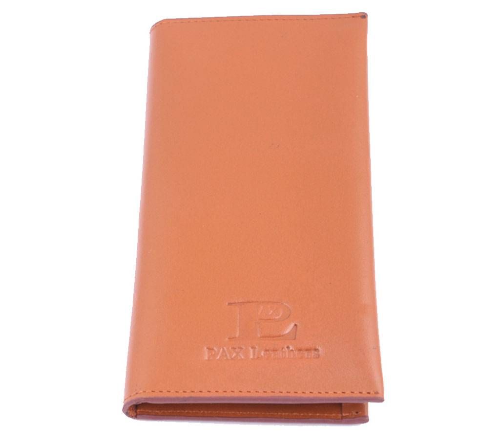 Leather mobile cover cum wallet 