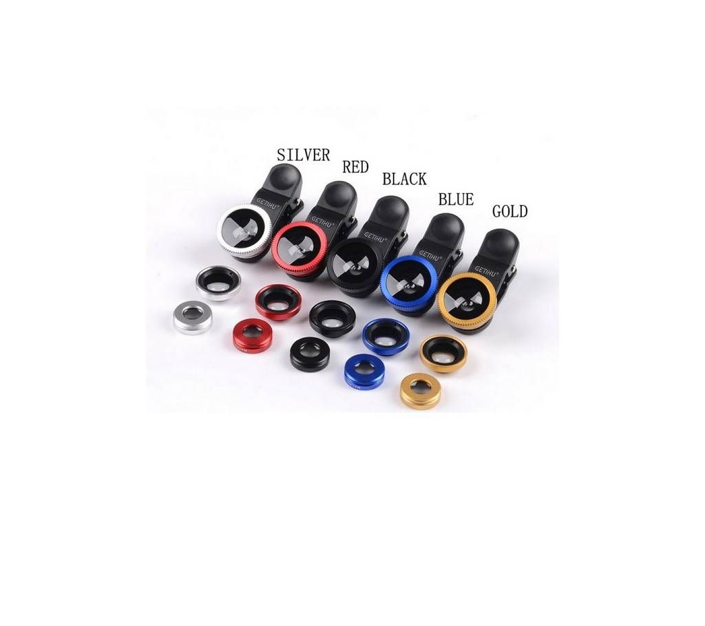 3 In 1 Mobile Clip Lens For Selfie (1 Pis)