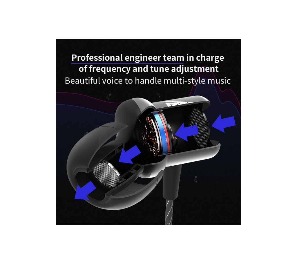 QKZ CK1 Super Bass Earphone With Microphone