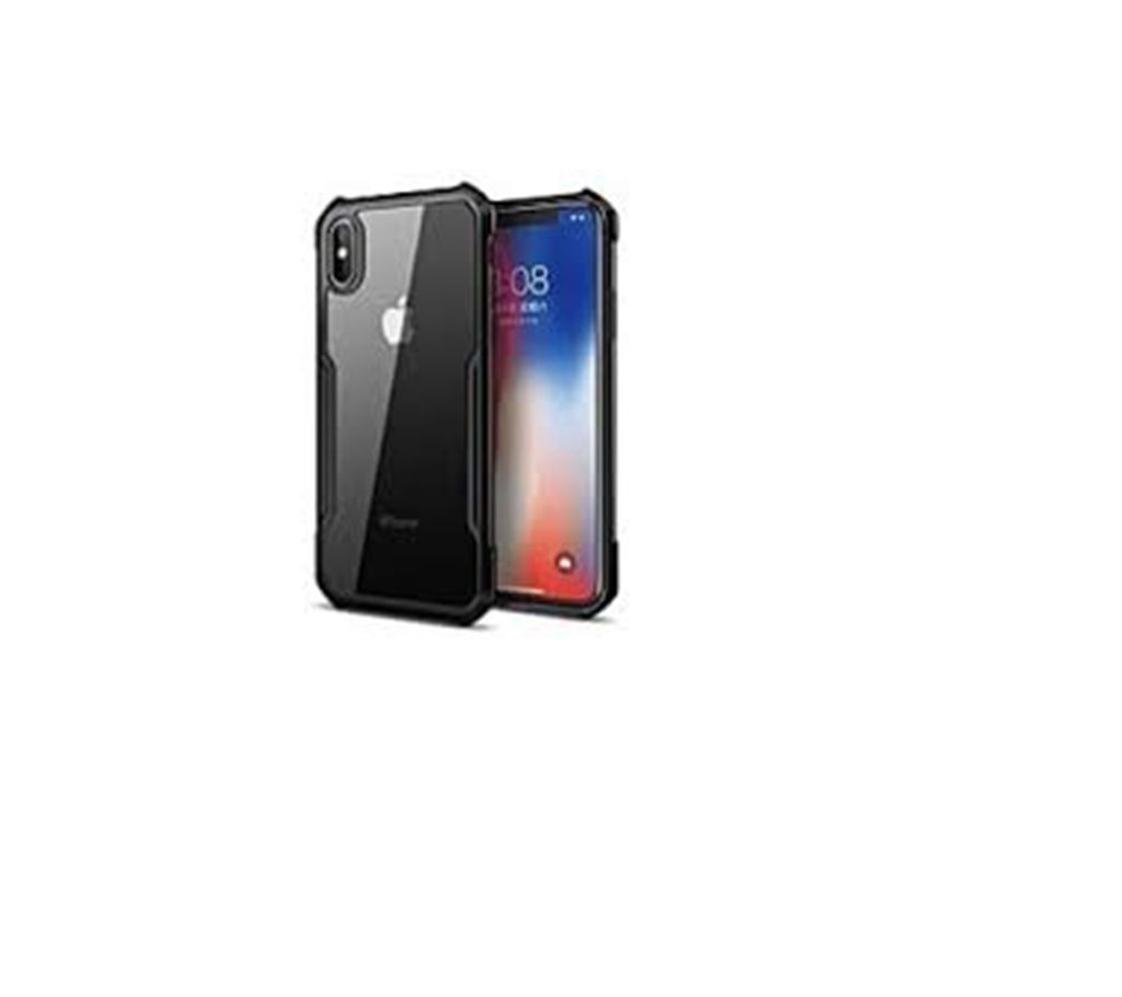 XUNDD Airbag Shockproof Transparent PC TPU Bumper Back Cover for iphone Xs MAX