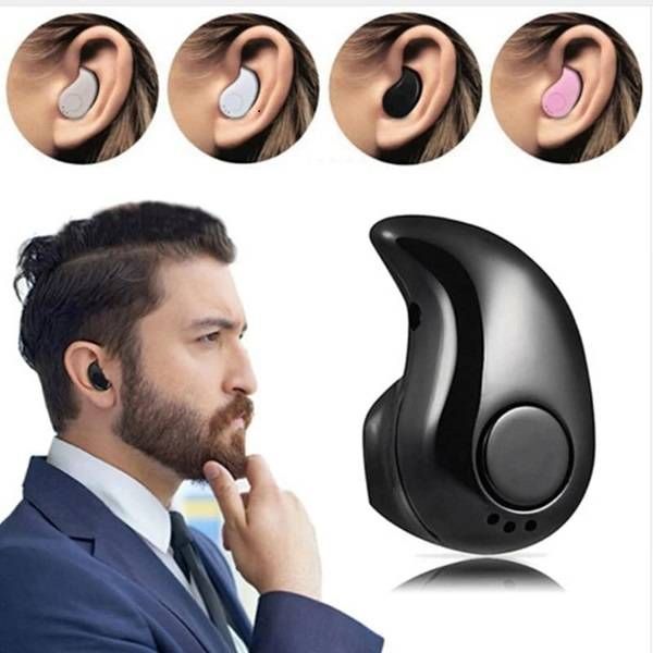 Wireless Bluetooth Earphones- Black