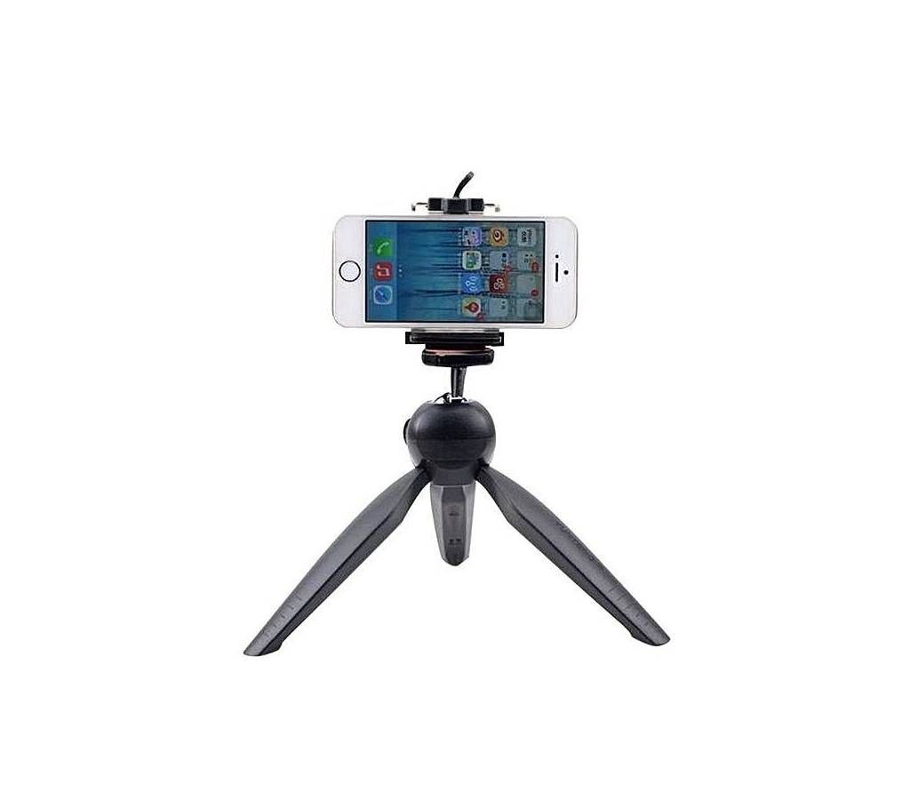 Yunteng 228 Mini Tripod with Phone Holder Clip For