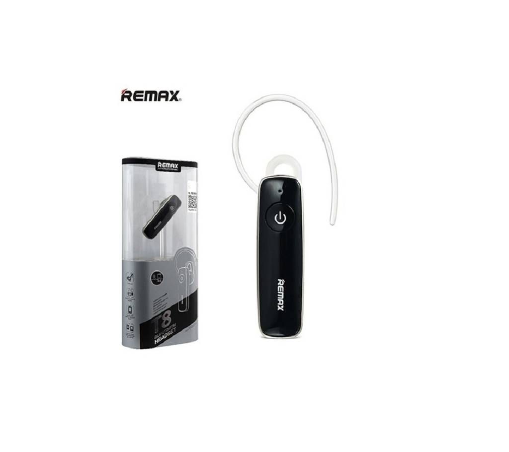 REMAX RB-T8 Wireless Bluetooth Headset - Black