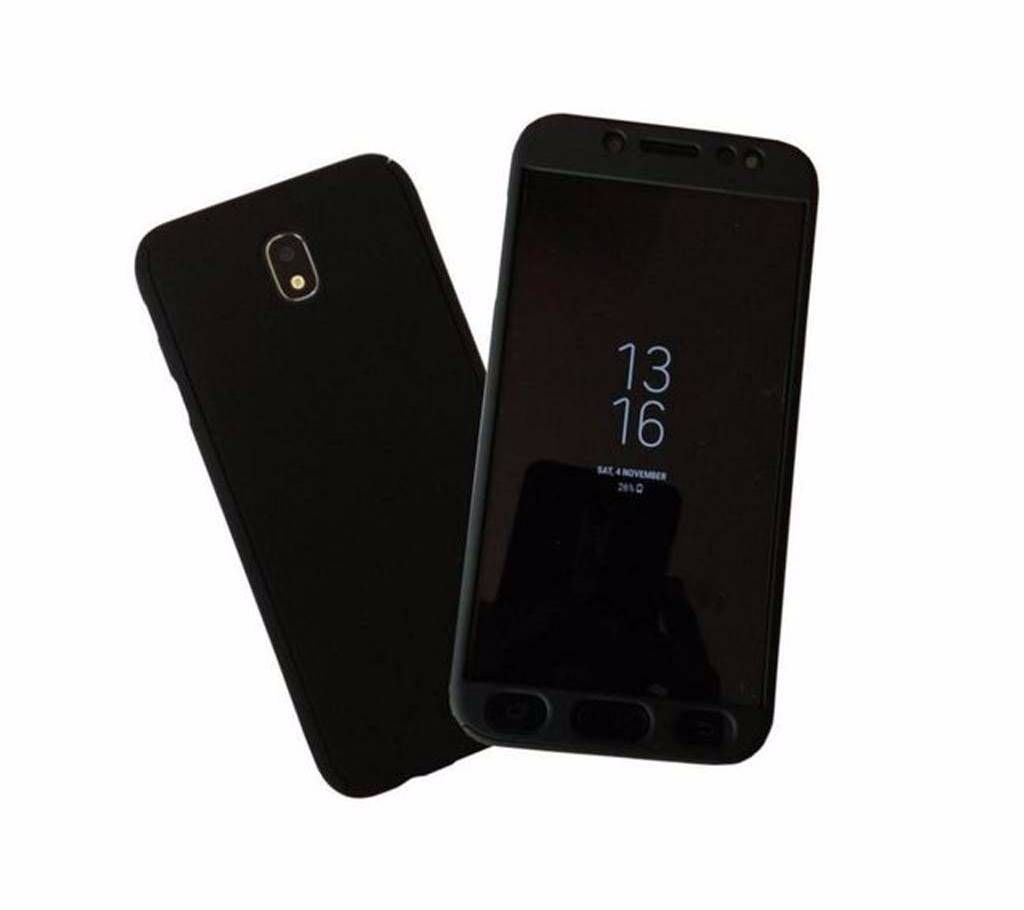 360 Full Protection Back Cover Case for SAMSUNG J7 PRO  - Black