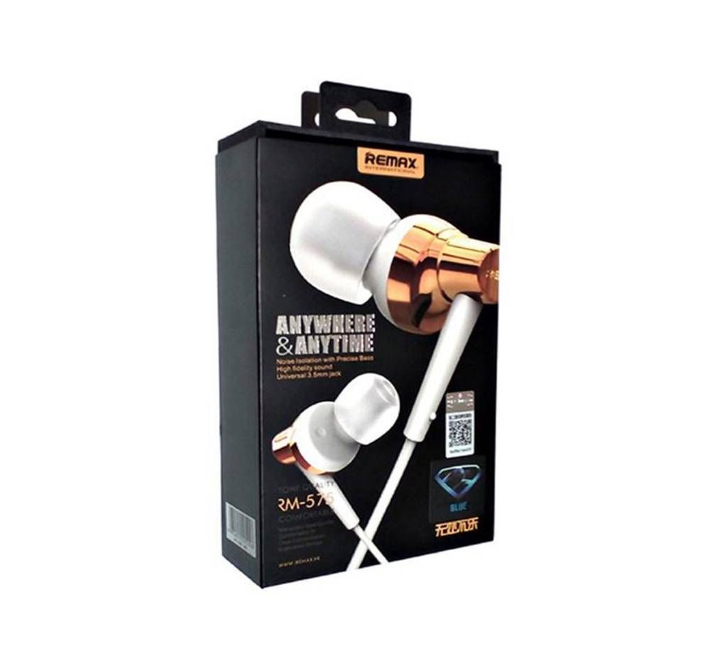 Remax 575 In Ear Headphone