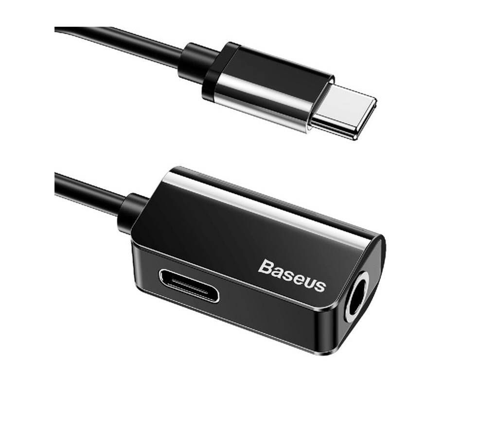 L40 - 2 in 1 Type-C Converter - Black