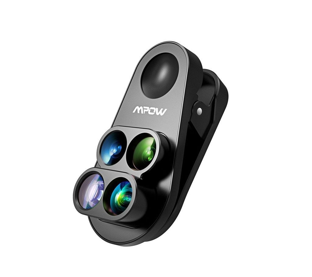 4 in 1 Clip-on Camera Dual Lens Kit