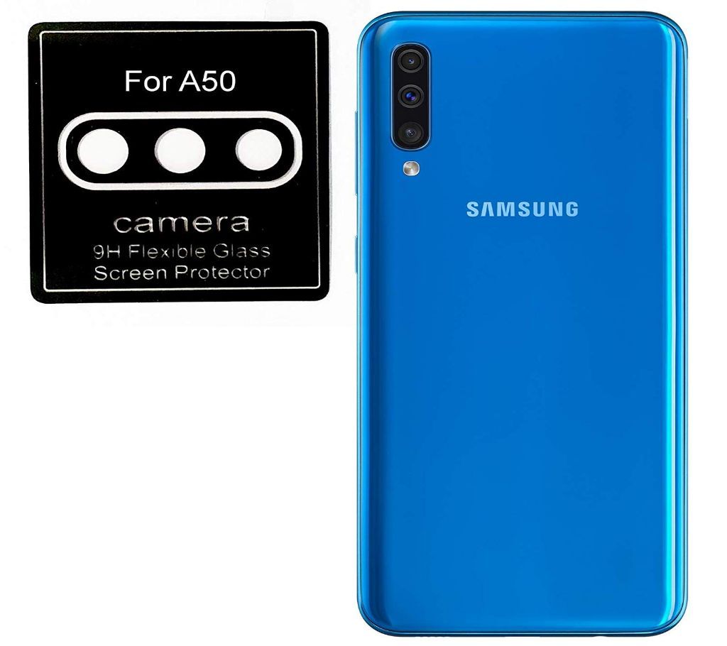 Samsung Galaxy A50 Back Camera lens Protector-Transparant