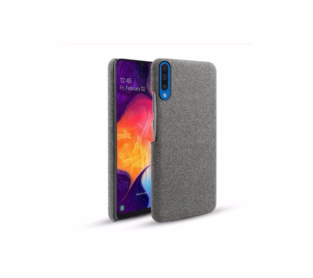 Woven Fabric Cloth Case For Samsung Galaxy A70