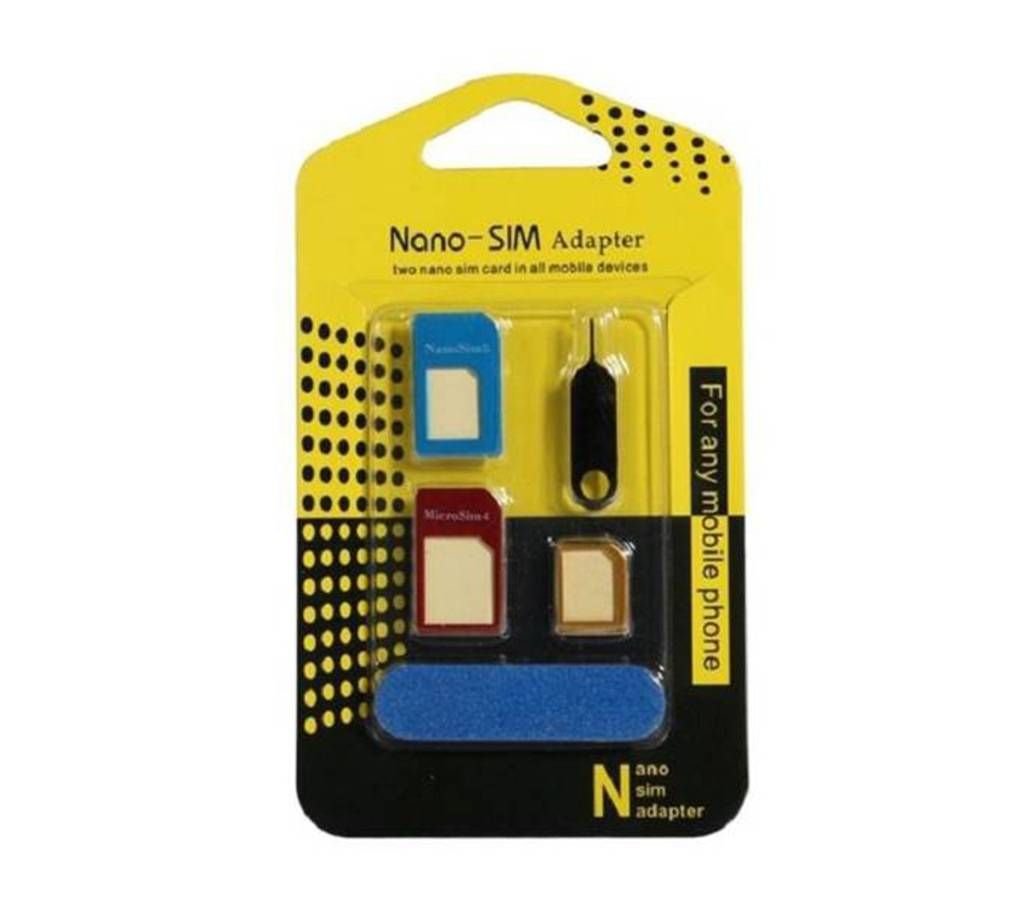 Nano SIM Adapter Converter - Multicolor