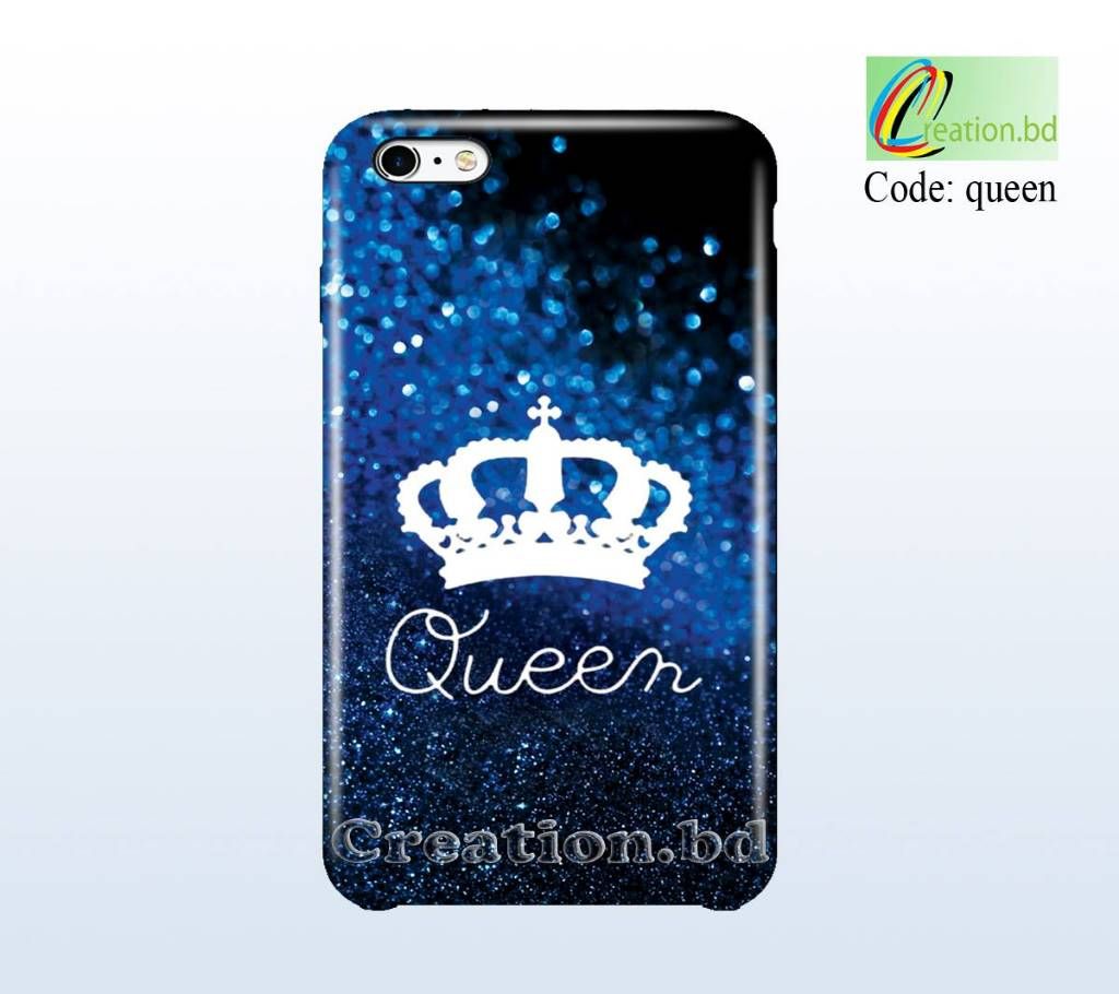 Queen Customized Mobile Back Cover