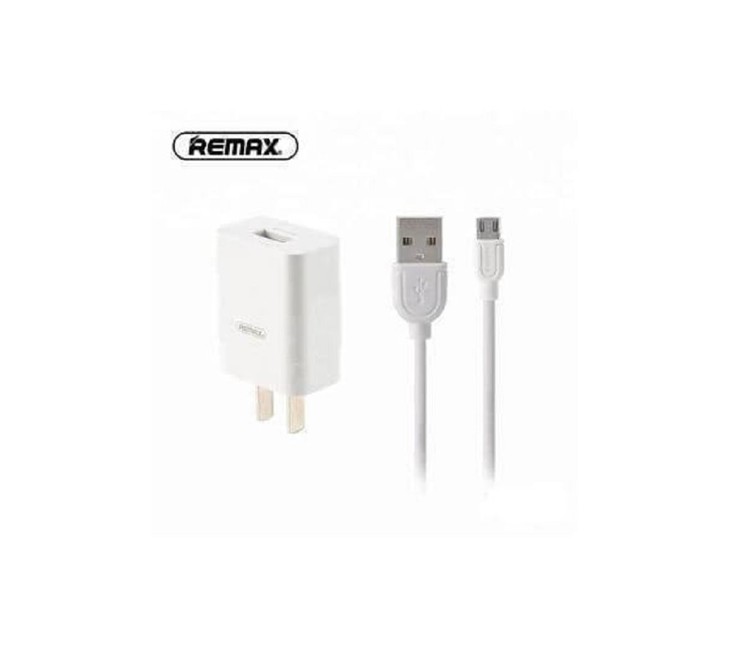 REMAX Single USB Travel Charger with Micro-USB Cable