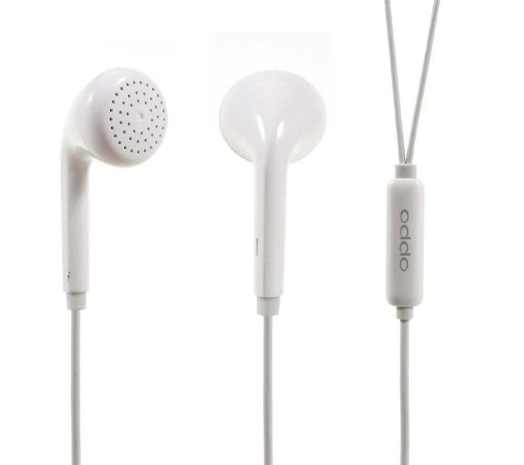 Oppo In-Ear Headphone Earphone For Smartphone - White
