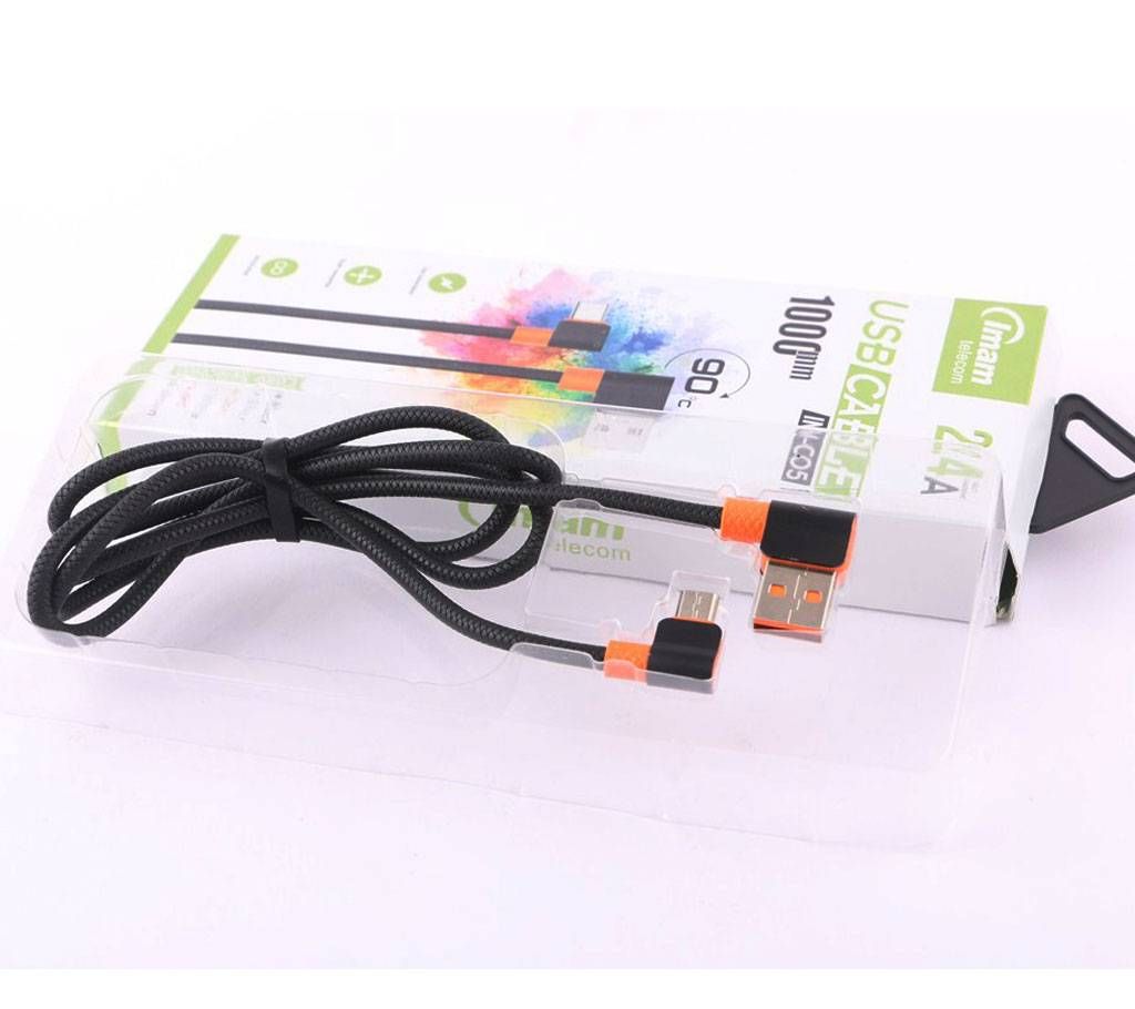Micro USB Cable 2.4A Fast Charger USB Data Cable

