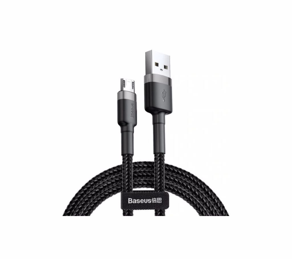 Original Baseus 2 Meter Long 2.4A Micro USB Fast Charging Data Cable