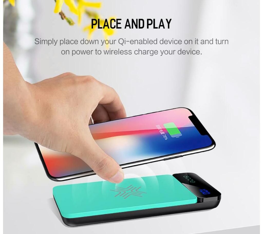 ROCK P38 Wireless Charging Power Bank 8000mAh