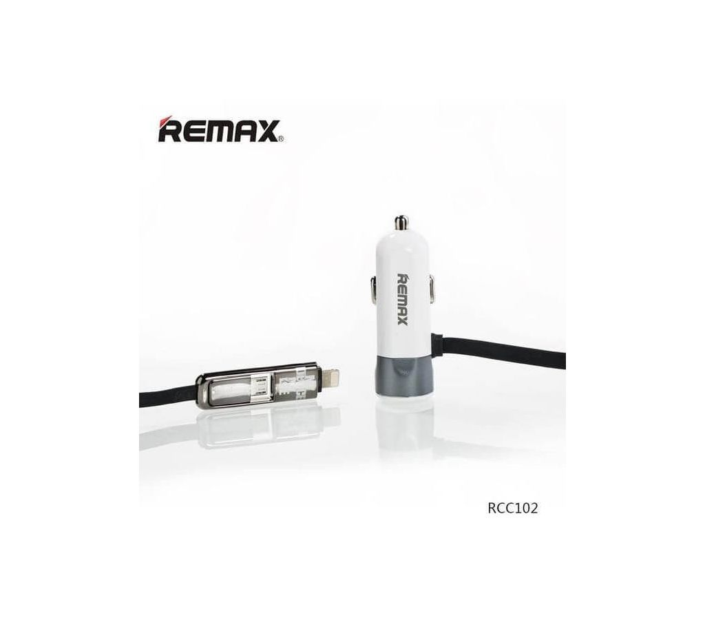 Remax  Universal Car Charger - Silver