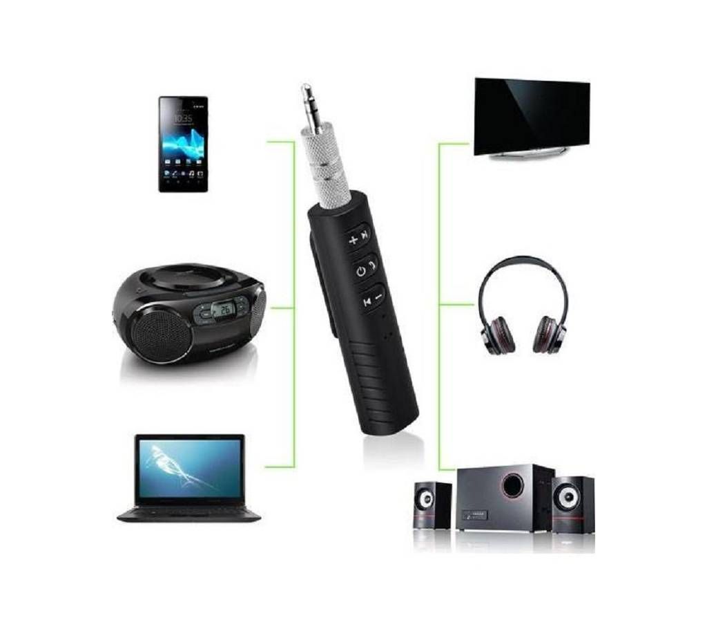 Bluetooth Audio Receiver Adapter Wireless Aux Receiver 4.1 Bluetooth Handsfree 3.5mm Jack Hands-free Car Kit