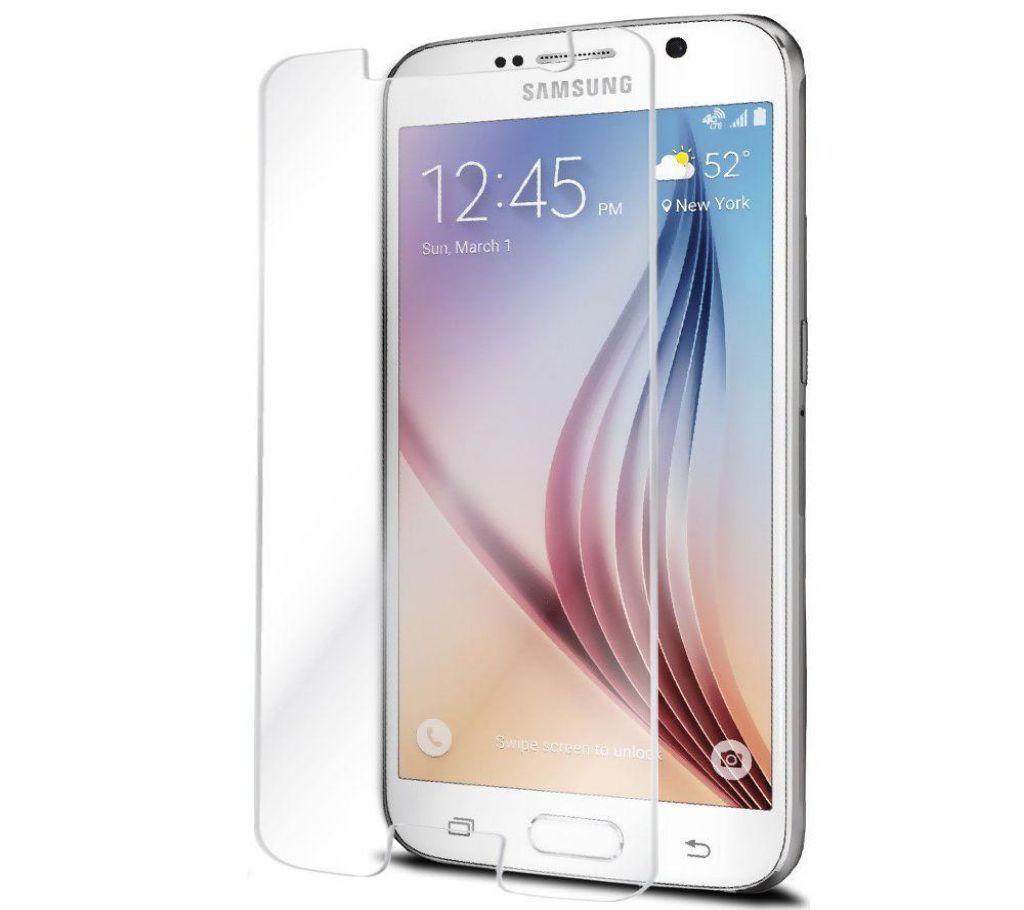 Samsung Galaxy S6 Tempered Glass Screen Protector for - Transparent