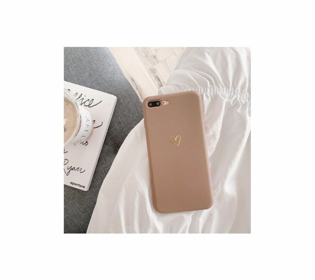 Simple Anti-Knock Soft  Silicone Case For Iphone 7 Plus