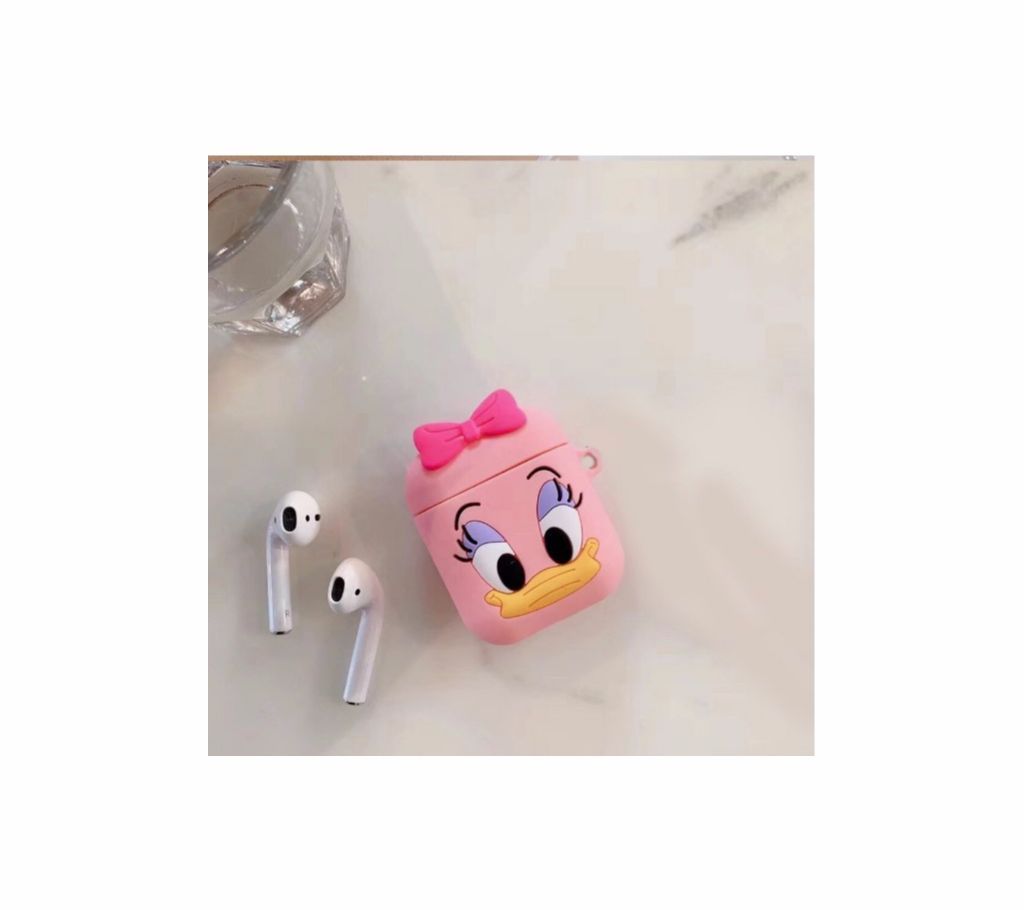Duck Cute Lovely Soft Silicone Case For Airpods