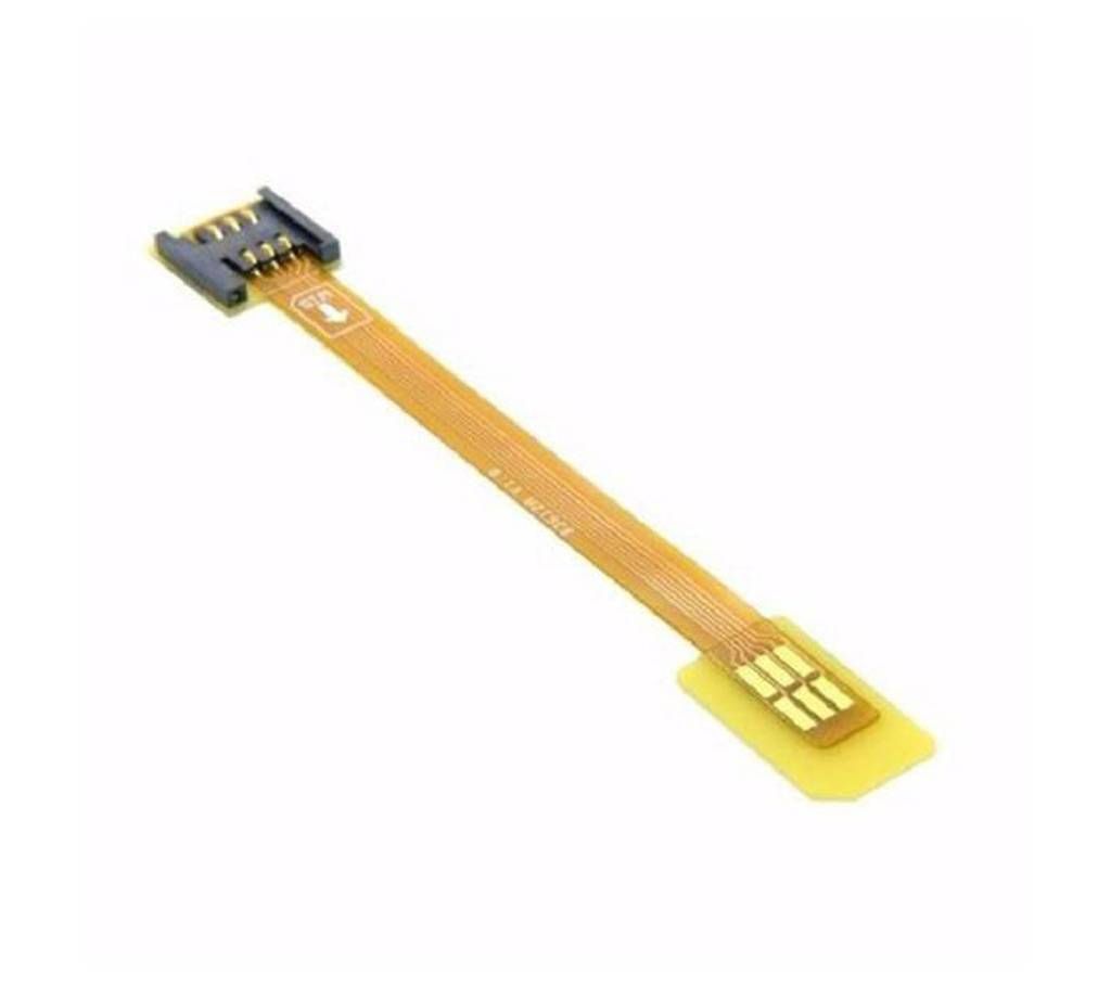 Hybrid SIM Slot Adapter to Run 2 SIM And Micro SD