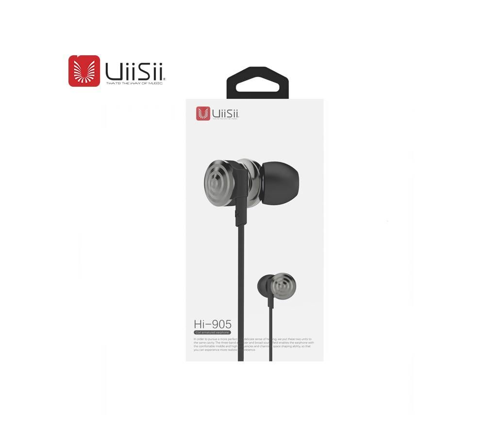 Uiisii Hi905 HiFi Earphone Super Bass Stereo Earphone With Microphone