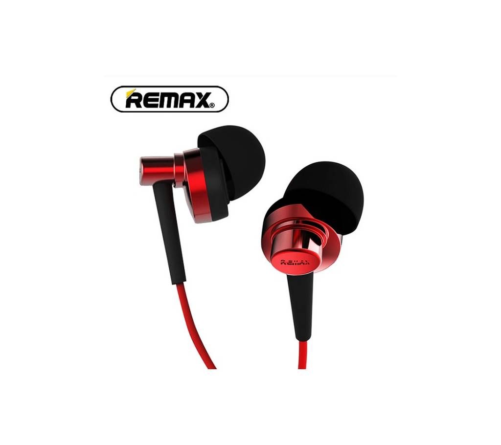 REMAX RM-575 Pro 1.2m Wired Plated Headphone with Mic 