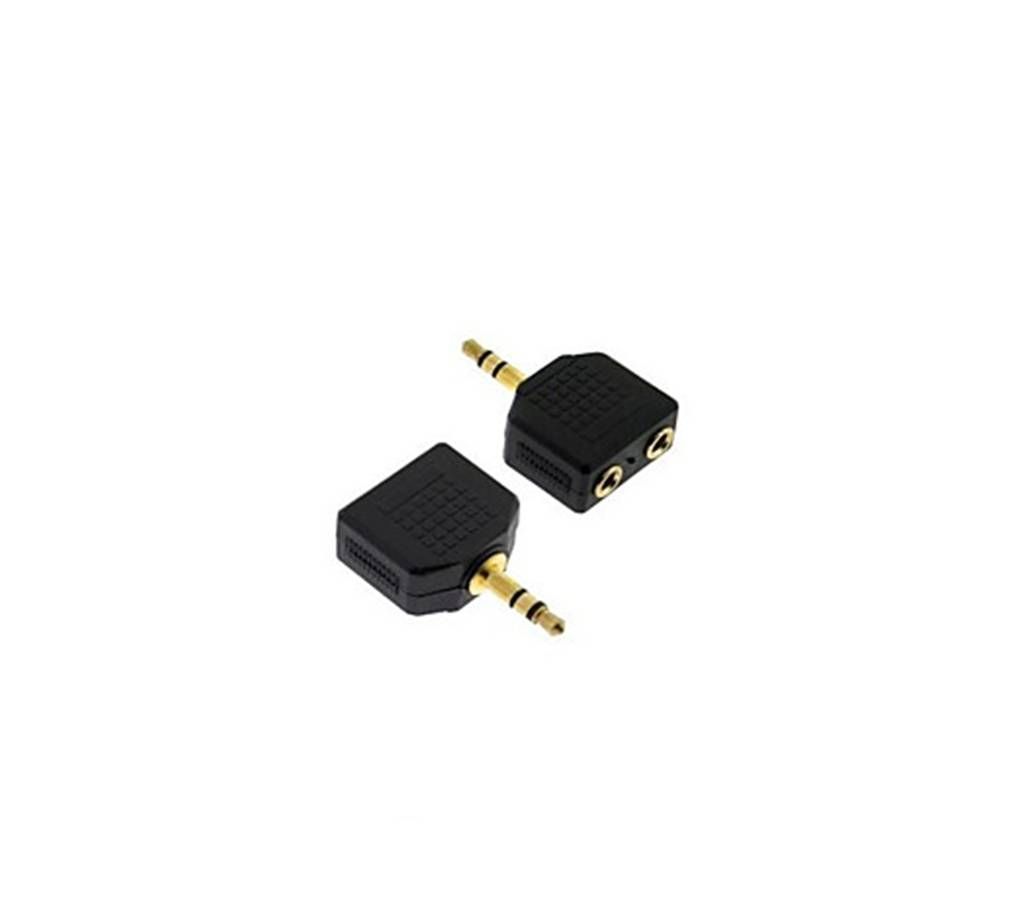Audio Sharing Splitter Converter for Two Headsets In One Source