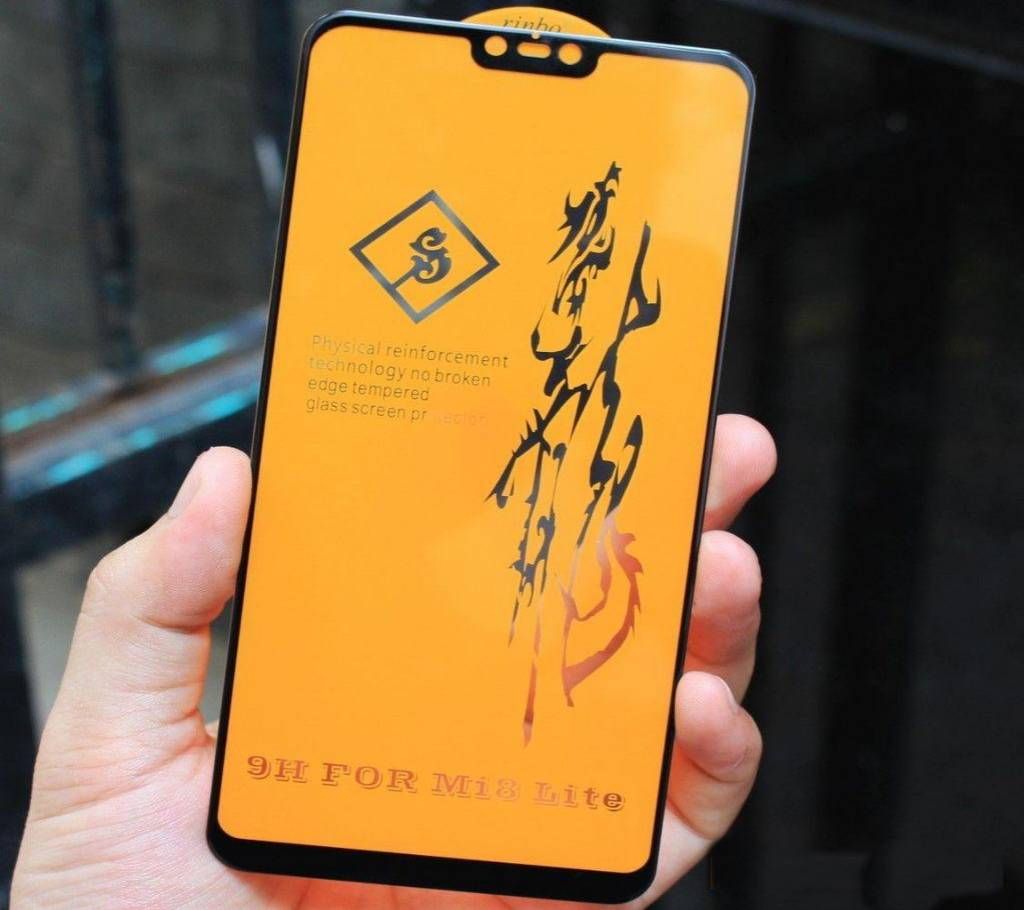 9H 6D Tempered Glass Screen Protector for Xiaomi Mi 8 Lite