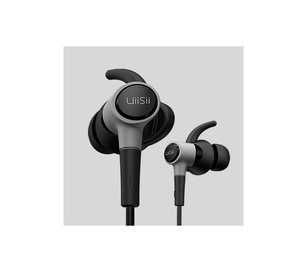 Hi-710 In-Ear Headphones with Mic Volume Control - Black