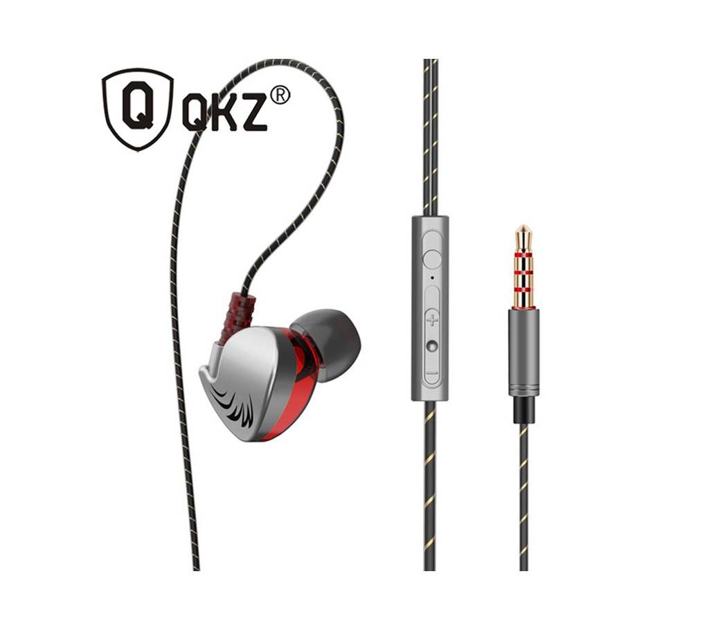QKZ CK7 Sports Universal Mobile Phone Headset with Mic