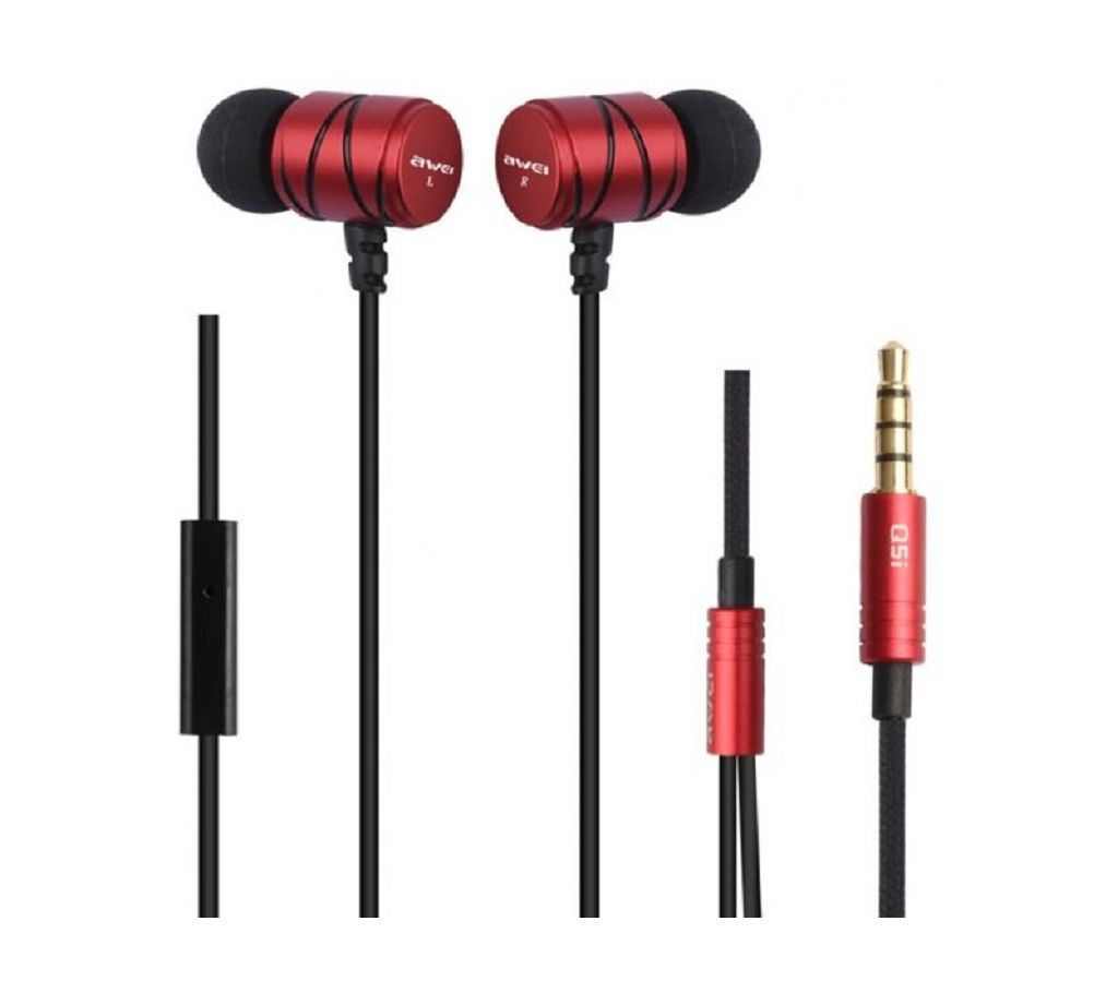 Q5i In-Ear Earphone - Red