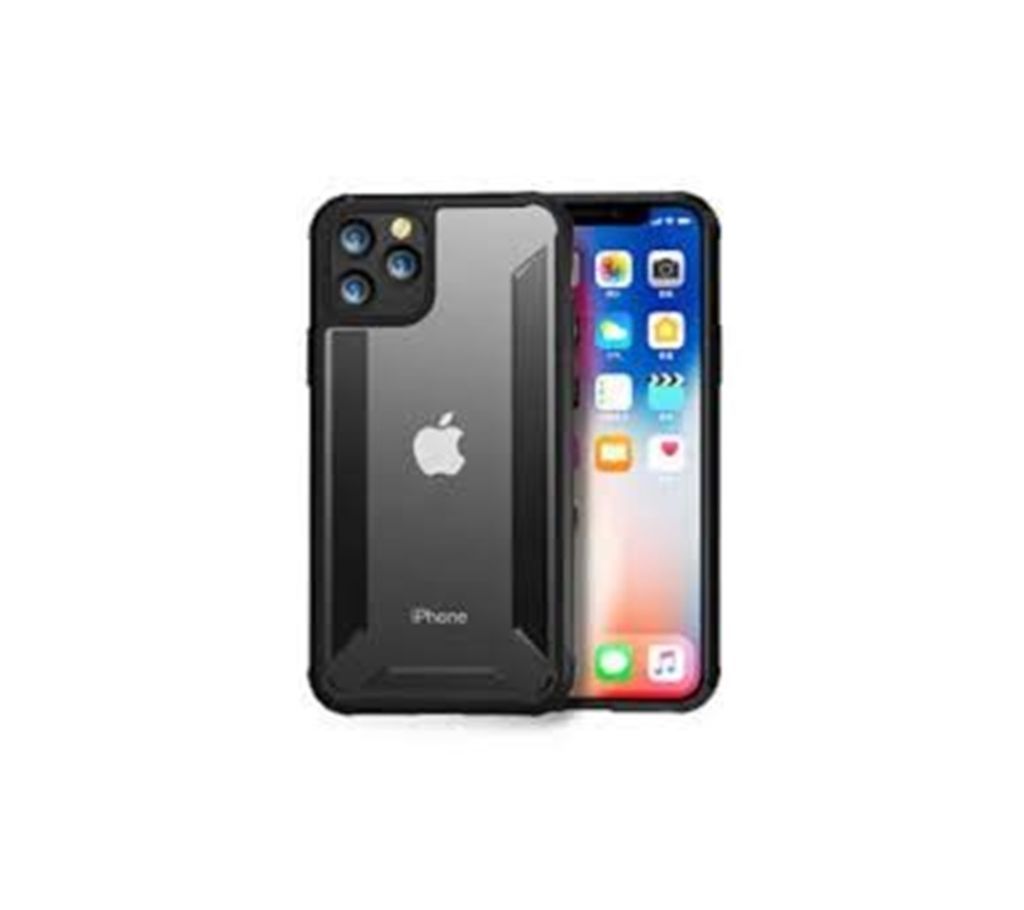 XUNDD Airbag Shockproof Transparent PC TPU Bumper Back Cover for iphone 11(6.1)
