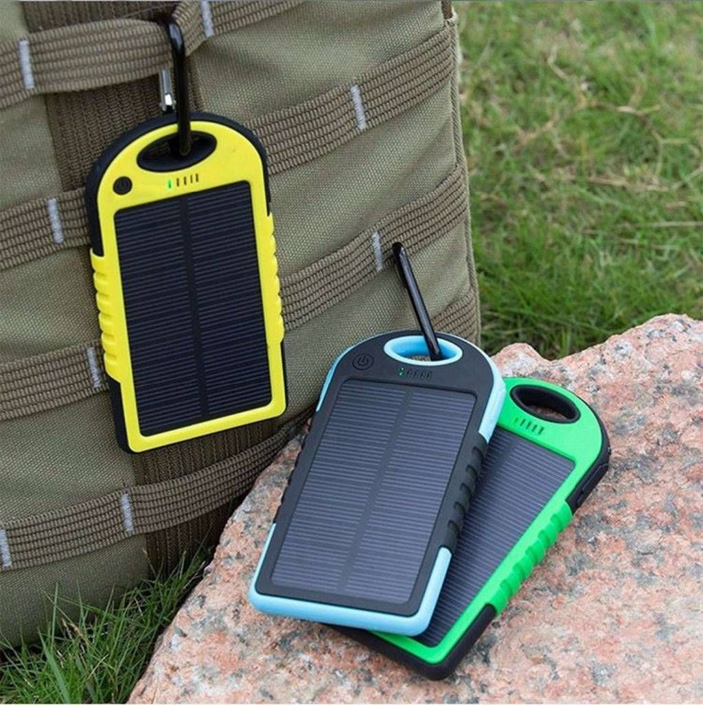 50000mah solar rechargeable power bank- 1 pc 
