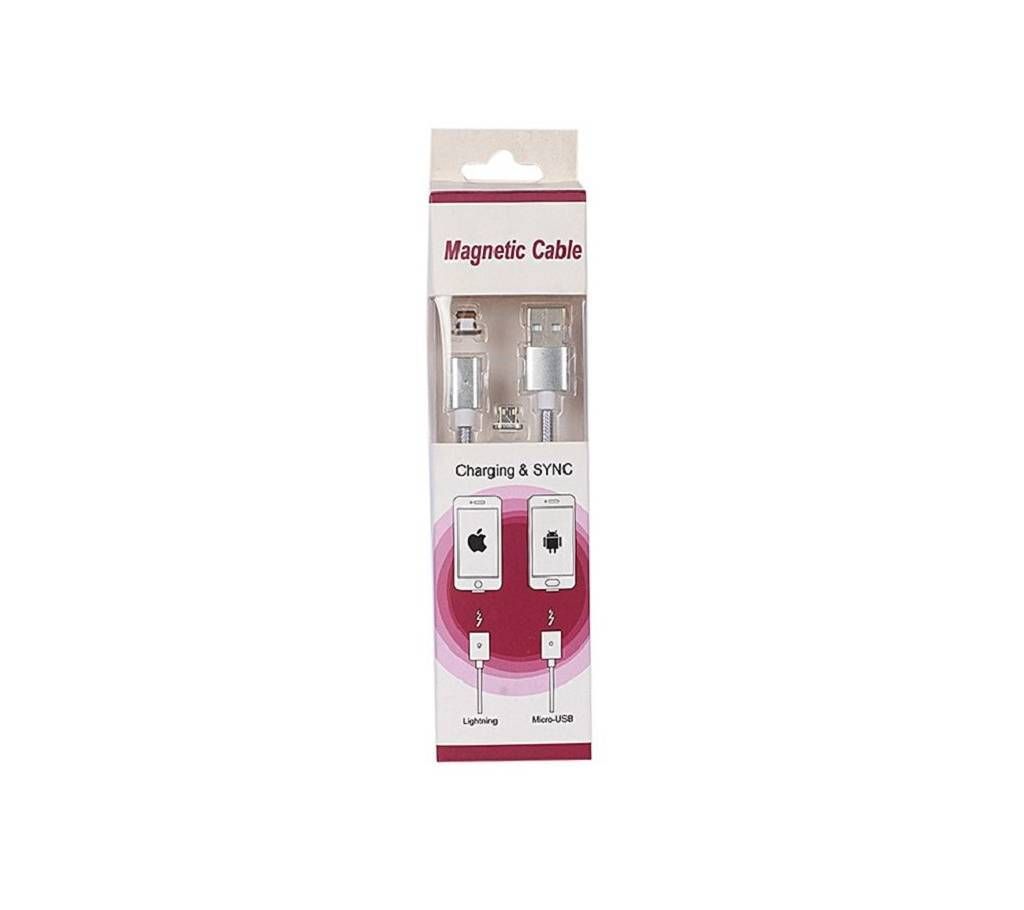2-In-1 Lightning and Micro-USB Cable - Silver