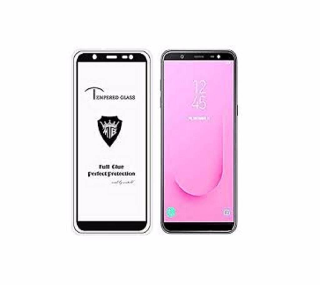 Samsung J8 5D Screen Protector Black color