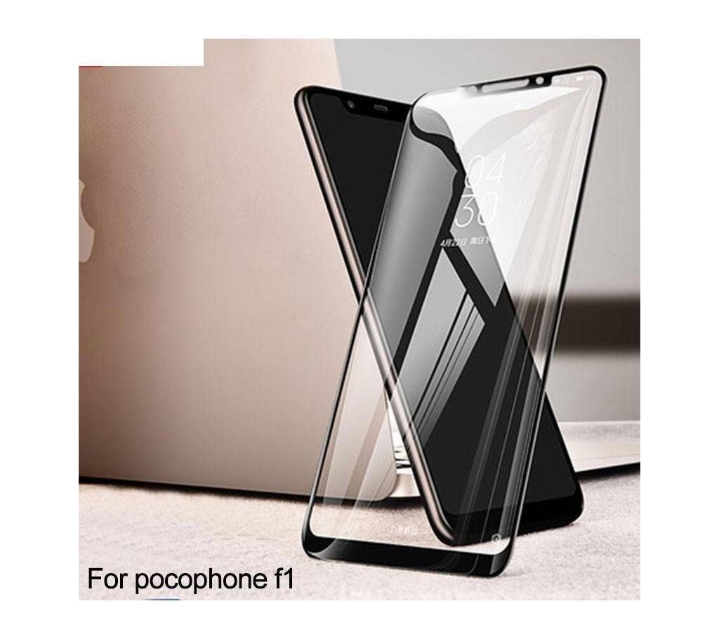 6D Tempered Glass Screen Protector for Xiaomi Poco F1 / Pocophone F1-Black
