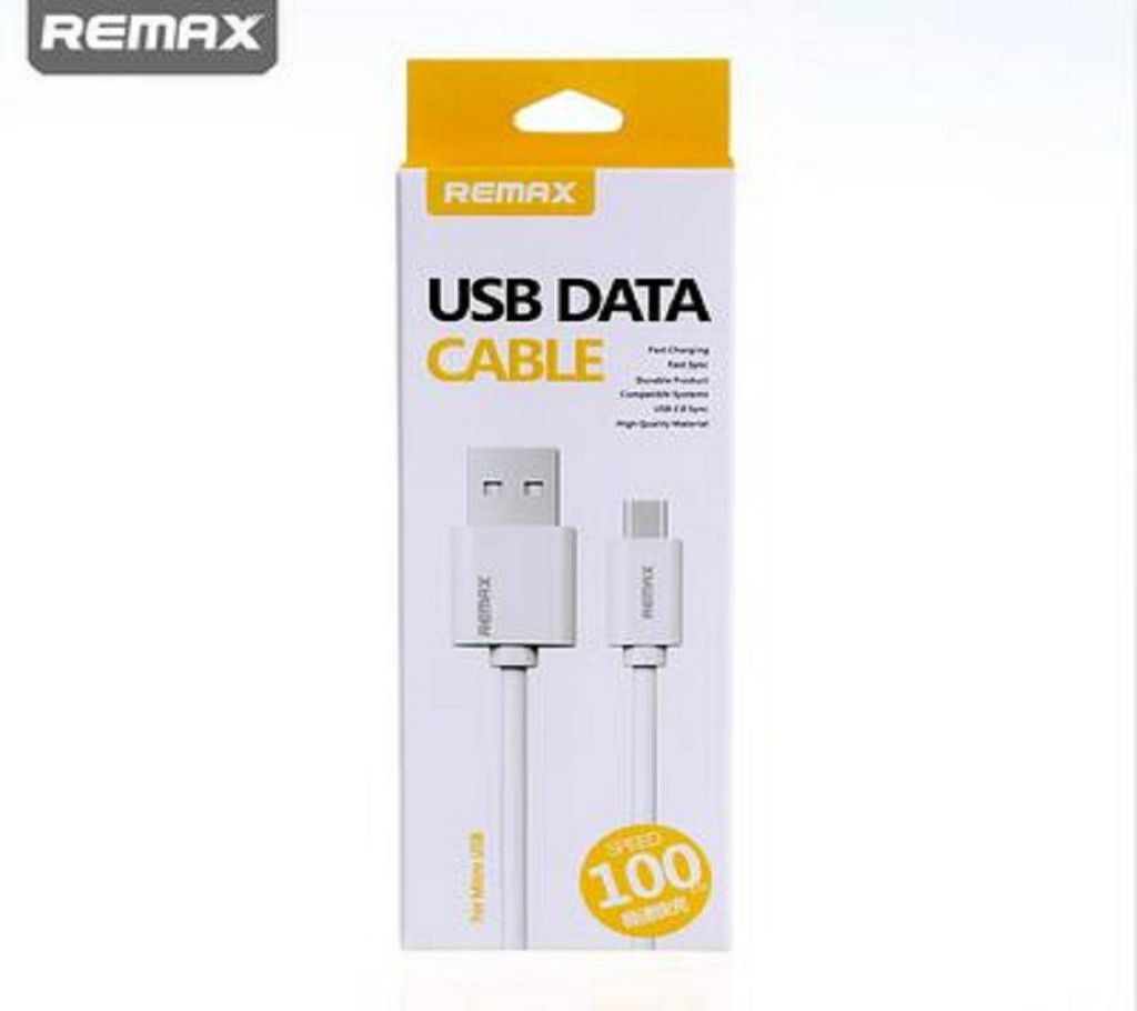 Remax USB Android Data Cable 100 Speed (USB003)
