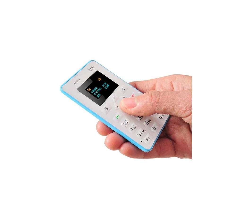 M5 Card Phone Single Sim