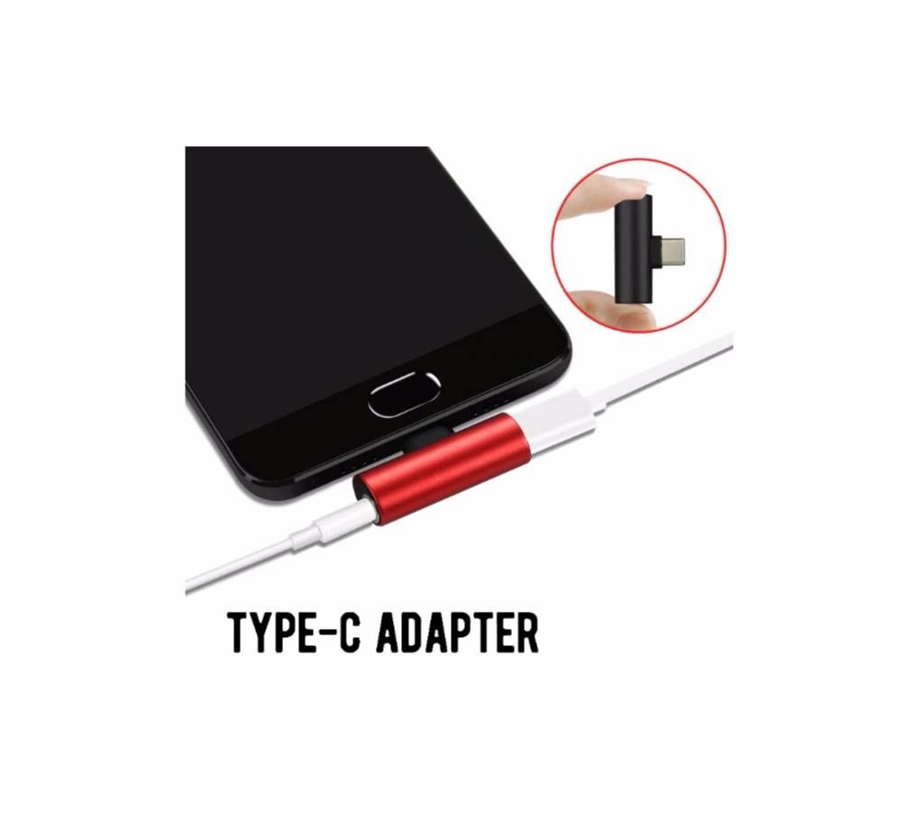Type C To 3.5mm Aux Audio&Charger Adapter For Headphones Jack Audio Splitter Type C