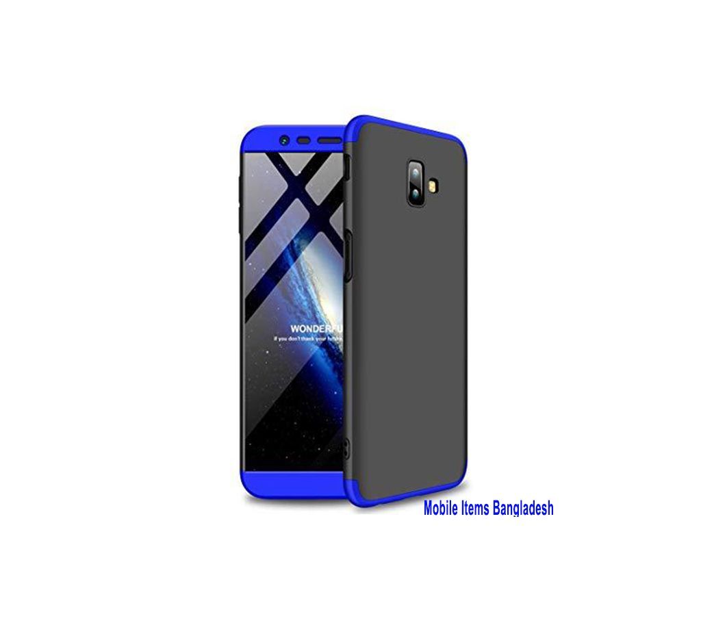 Samsung Galaxy J6 Prime 360 Degree Phone Case-Blue And Black