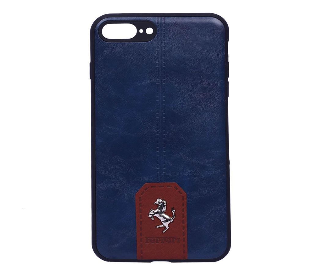 Ferrari Back Cover For iPhone 7 Plus -Blue