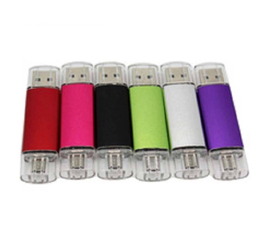 OTG USB Flash Drive for Cell Phones & Tablet PCs - 1 Piece 